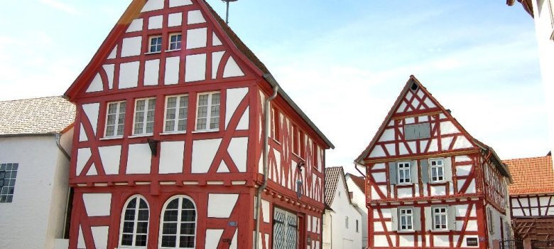 Fachwerkrathaus und Fachwerkgehöft des Heimatmuseums Obbornhofen