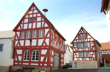 Fachwerkrathaus und Fachwerkgehöft des Heimatmuseums Obbornhofen