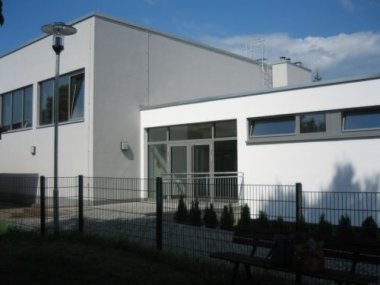 energetisch sanierter Kindergarten