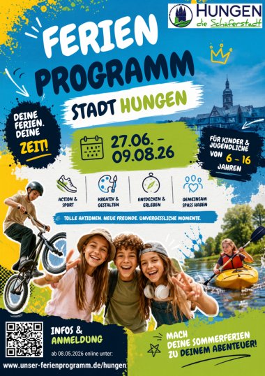 Flyer Ferienprogramm 2026 - 1 Flyer Ferienprogramm 2026 - 1