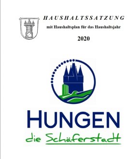 Titelblatt Haushaltssatzung 2020 mit Stadtwappen
