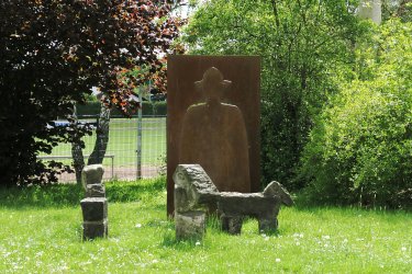 Schäferdenkmal an der Stadthalle